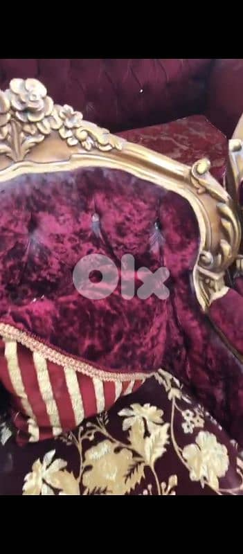 صالون ٧قطع وطقم رخام