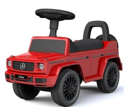 Car Kids Mercedes G-class Foot To Floor Ride-On with music 652 red