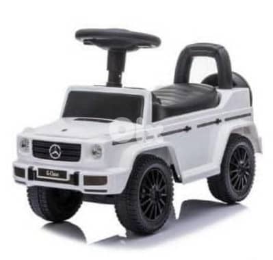 Car Kids Mercedes G-class Foot To Floor Ride-On with music 652 white