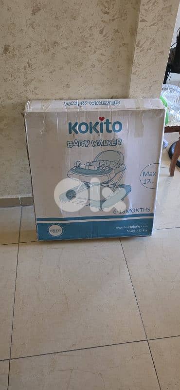 مشاية أطفال مع 6 وظائف 4