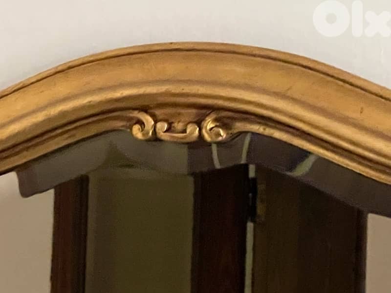 classic marble console with mirror 3