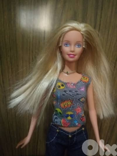 SECRET MESSAGES Barbie Mattel99 bend legs great doll, outfit+shoes=33$