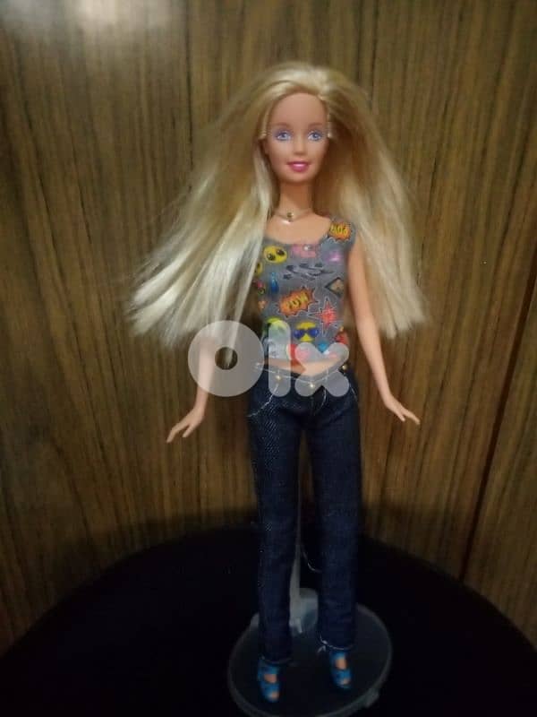 SECRET MESSAGES Barbie Mattel99 bend legs great doll, outfit+shoes=33$ 1