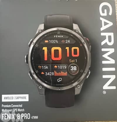 Garmin fenix 8 pro saphire amoled 47 mm Titanium