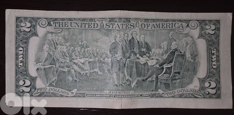 set of old dollar ($) bills. 2, 5, 20 1
