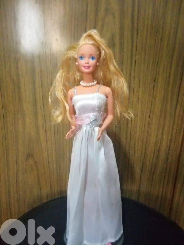 WEDDING PARTY Barbie Mattel94 bride as new doll with accessories+shoes 1
