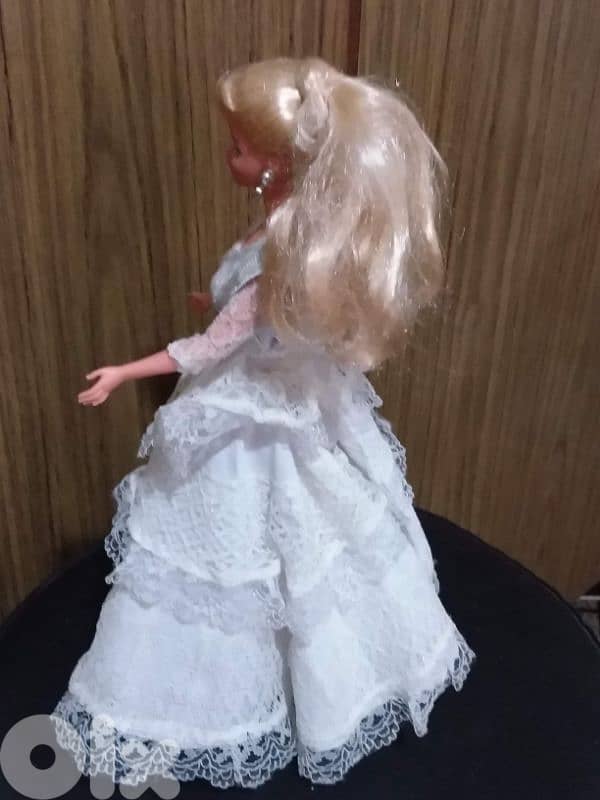 ANGEL PRINCESS Barbie Mattel96 RARE great doll similar dress+earrings 5