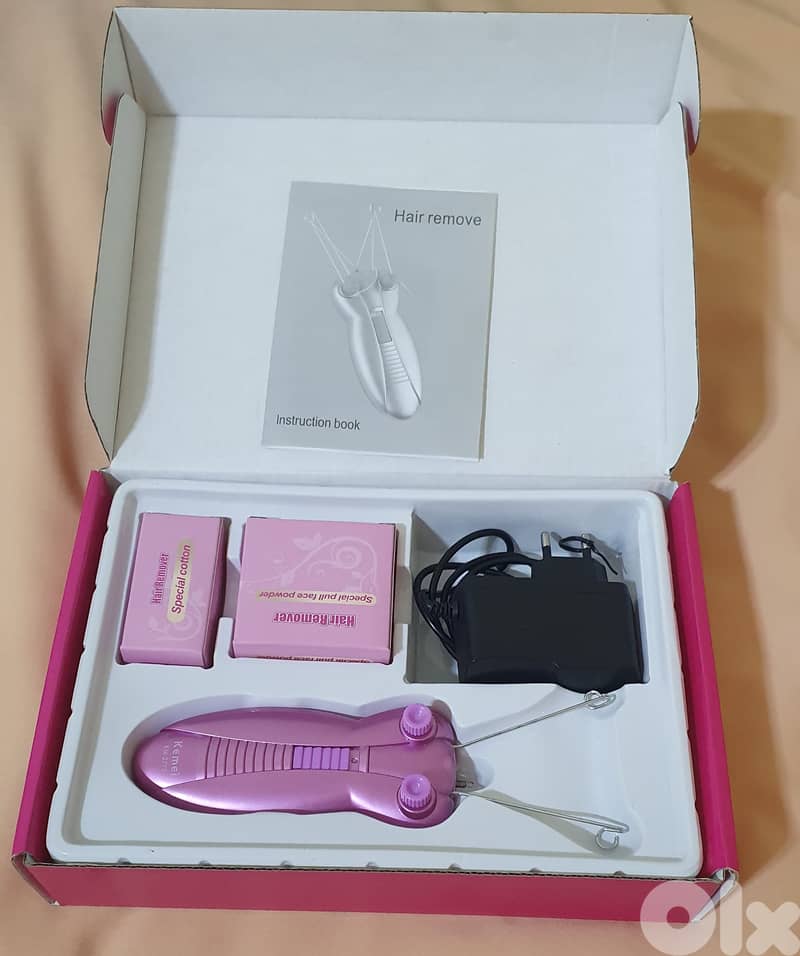 Kemei hair remover used one time only & like new 15$ beyrout ashrafiye 3