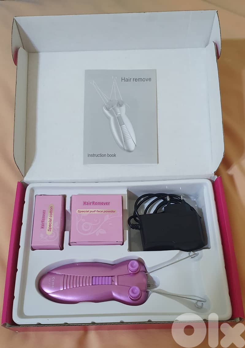 Kemei hair remover used one time only & like new 15$ beyrout ashrafiye 4