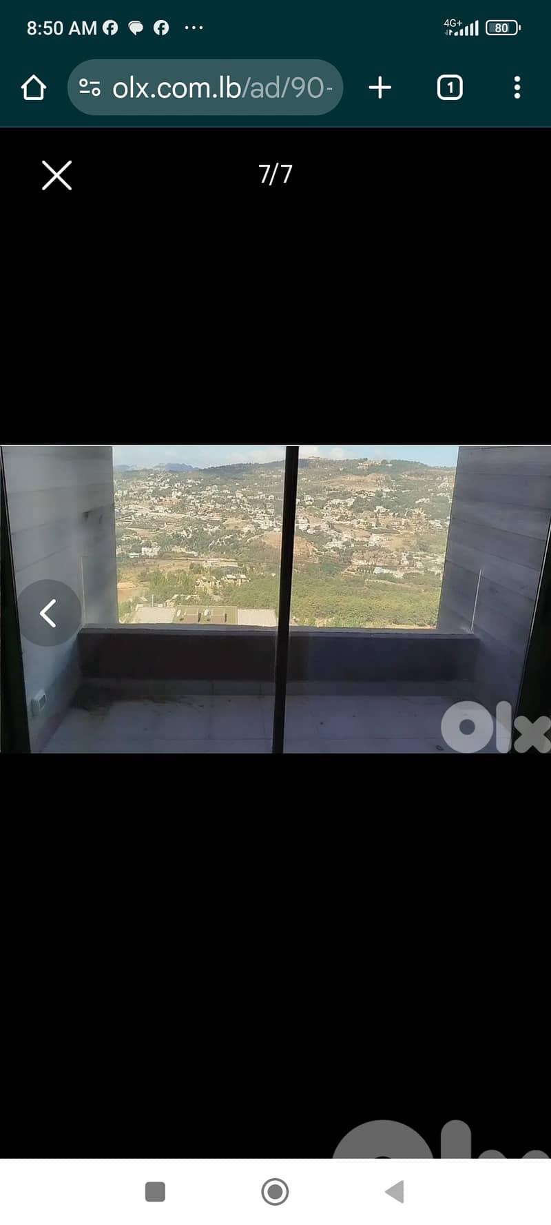 90 m Chalet + Open View+terrace in Baatouta Faqra Red Rock 1