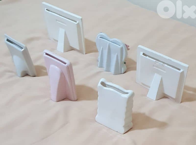 porcelain  picture  frame  6 pcs  15 $ beyrout  ashrafiye  03723895 8