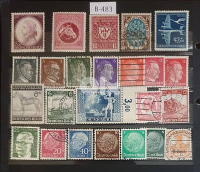 Germany old 24 stamps Lot# B-483