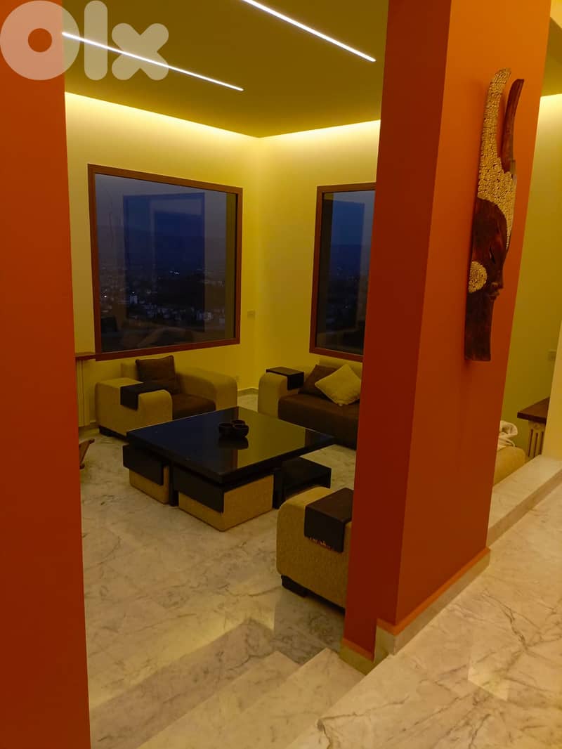 property in ain el daouk land 912m +290m apartment +622m garden #6844 4