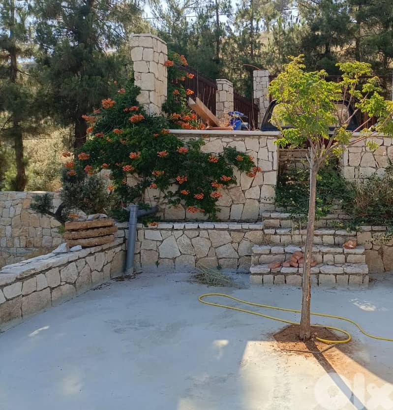 property in ain el daouk land 912m +290m apartment +622m garden #6844 11