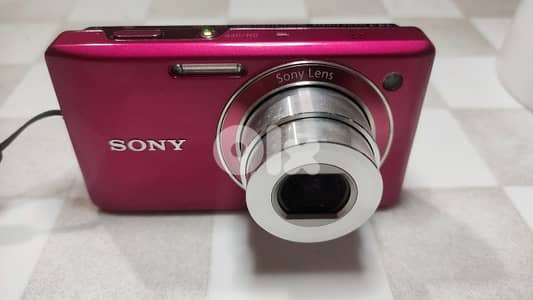 Sony cybershot pink camera