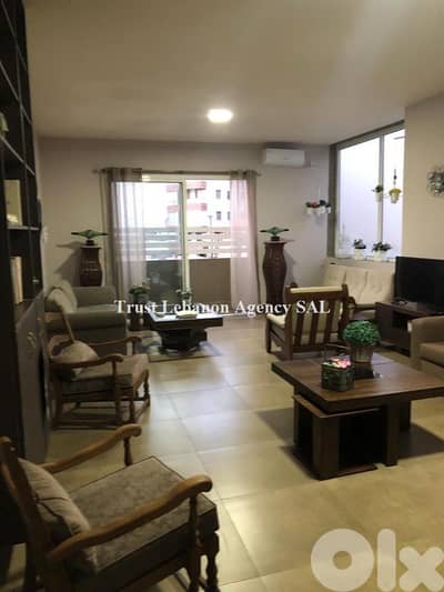 Furnished Apartment rent Mansourieh للايجارشقة مفروشة في المنصورية