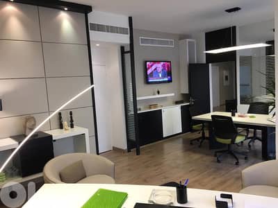 Fully Furnished Office for Rent In Zalqa مكتب مفروش بالكامل للإيجار في