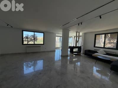 SPACIOUS APARTMENT FOR RENT IN BAABDA PRIME WITH TERRACE, (BAR-264)