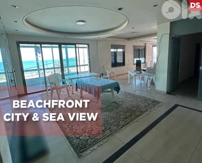 City & sea view, Beachfront, saida/صيدا REF#DS131077