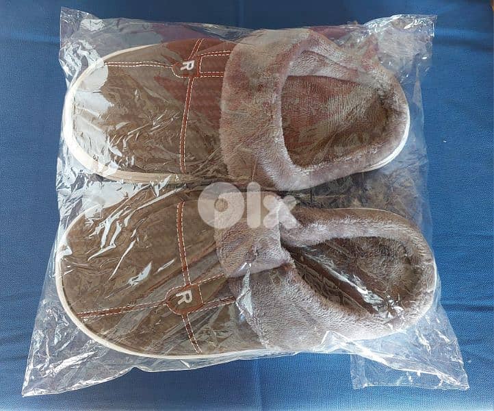 Winter Fur Slippers - 44 45 - شحاطة فرو 3