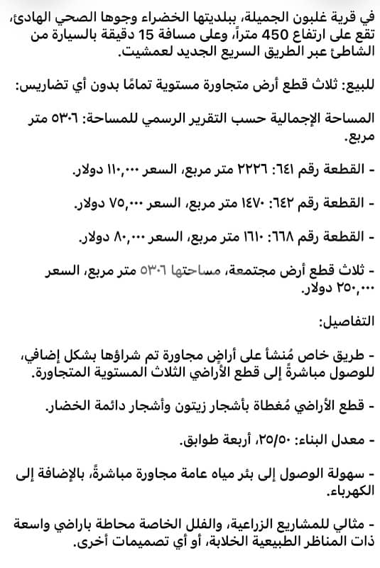 GHALBOUN LANDS 5306 sqm 7