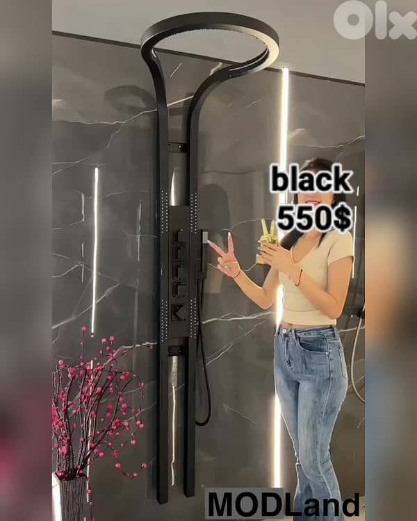 shower system،rain showers,bardosh. دوش كامل 5