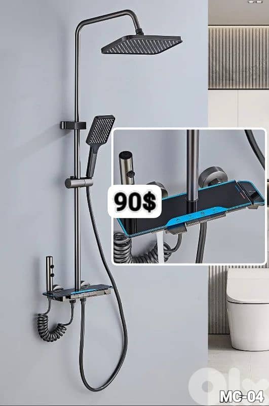 shower system،rain showers,bardosh. دوش كامل 6
