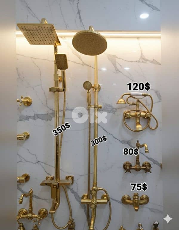shower system،rain showers,bardosh. دوش كامل 12