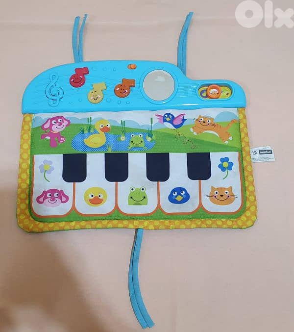 Winfun-Baby Toy Sounds N Tunes CribPiano 10$ beyrut ashrafiye 03723895 4