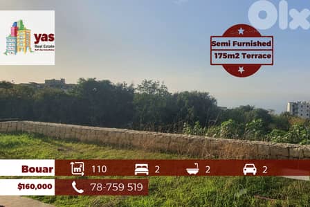 Bouar 110m2 | 175m2 Terrace | Brand New | Open Sea View | ABA