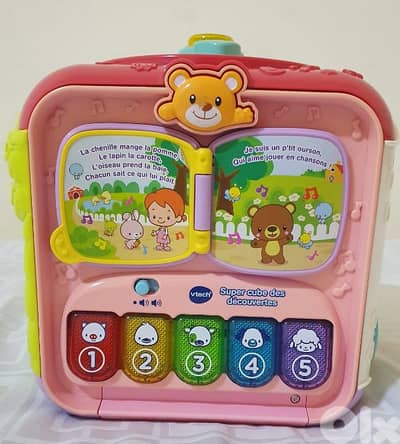 baby game Sort & Discover Activity Cube like new 15$ beyrout ashrafiye