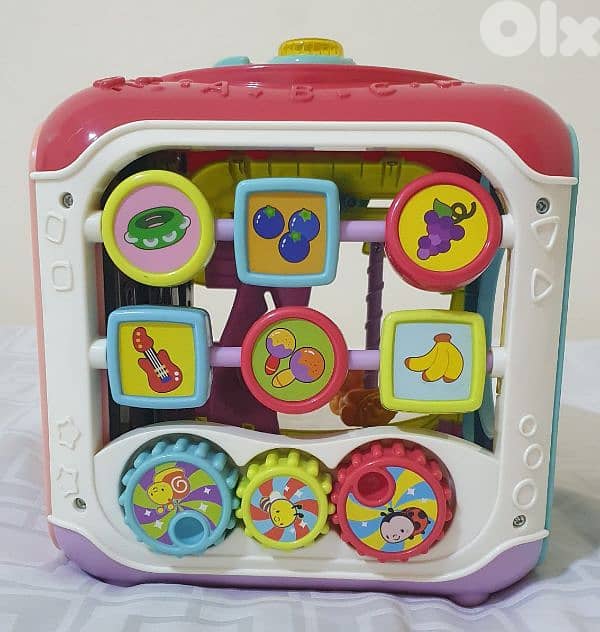 baby game Sort & Discover Activity Cube like new 15$ beyrout ashrafiye 1