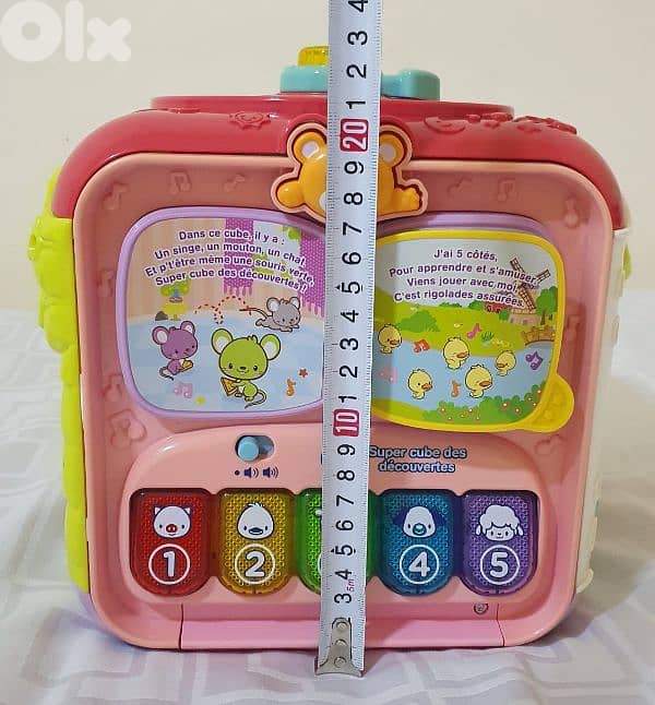 baby game Sort & Discover Activity Cube like new 15$ beyrout ashrafiye 3