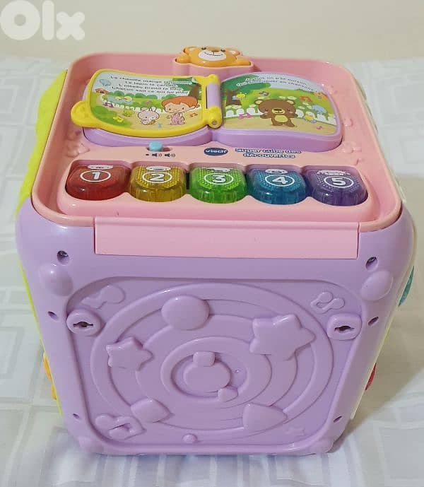 baby game Sort & Discover Activity Cube like new 15$ beyrout ashrafiye 7