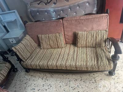 طقم كنبايات خشب زان اربع قطع