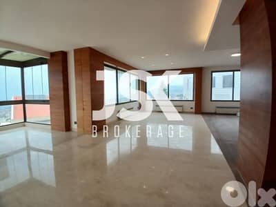 L20025 - Spacious Apartment With Terrace For Rent in Mtayleb