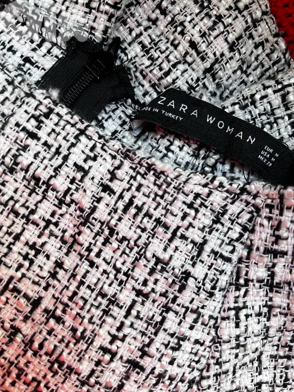 ZARA TWEED TOP EXCELLENT COND 5