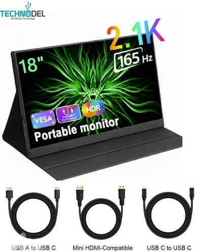 18" 165hz 2K Portable monitor