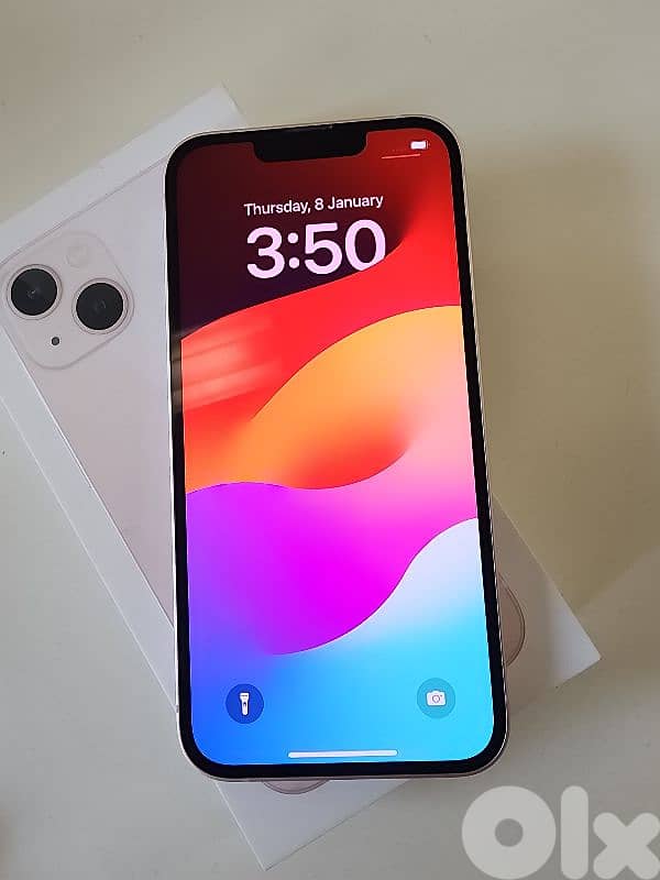 apple iphone 13 pink 128 gb perfect condition 2