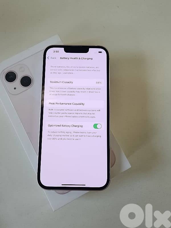 apple iphone 13 pink 128 gb perfect condition 4