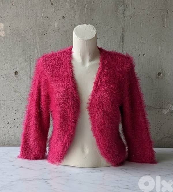 Soft fuzzy NEW cardigan -stock clearance 1