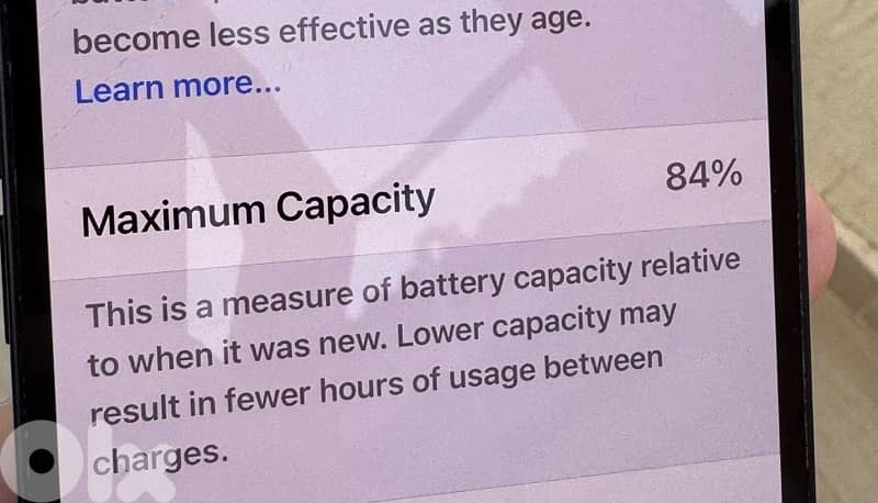 Iphone 12 msh mafkouk 84% batt 2