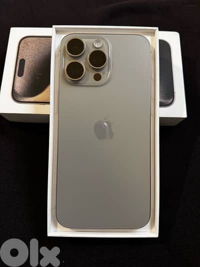 Iphone 15 Pro max 256GB 2sim battery 90%