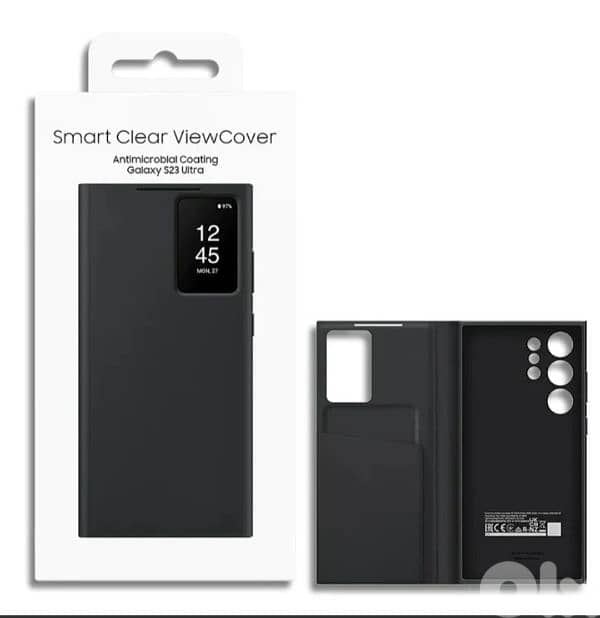 Samsung Galaxy S23 Ultra S-View Wallet Phone Case 1