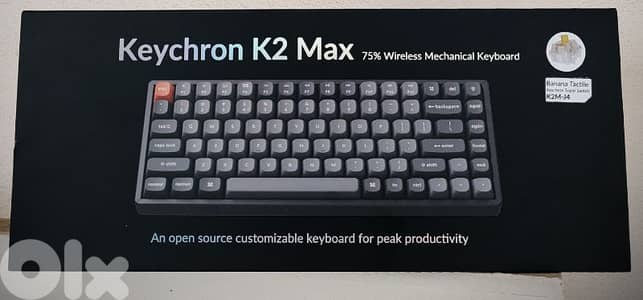 Keyboard keychron k2 max banana switch