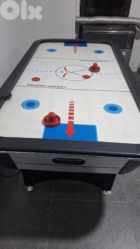 Air Hockey Table (Power Hockey) – Working – Accessories Included 2