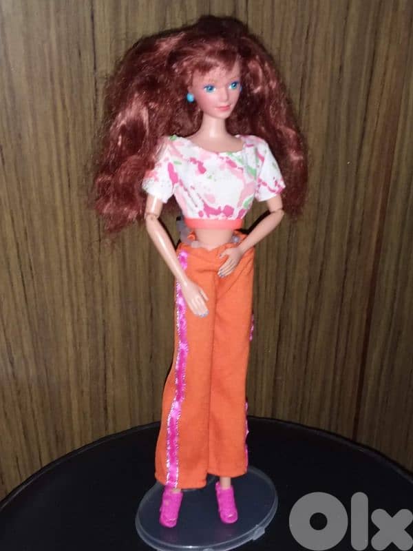 MIDGE Mattel90s articulated hands Red hair+outfit+shoes as new doll=33 1