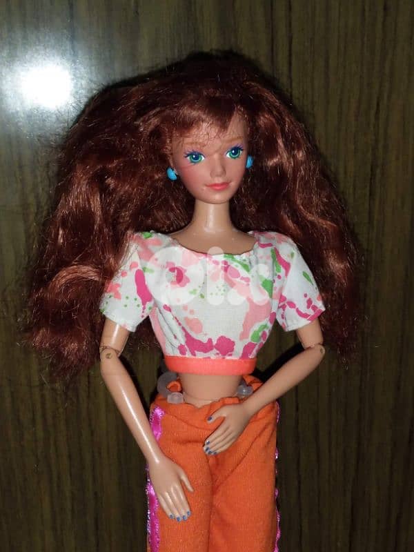 MIDGE Mattel90s articulated hands Red hair+outfit+shoes as new doll=33 2