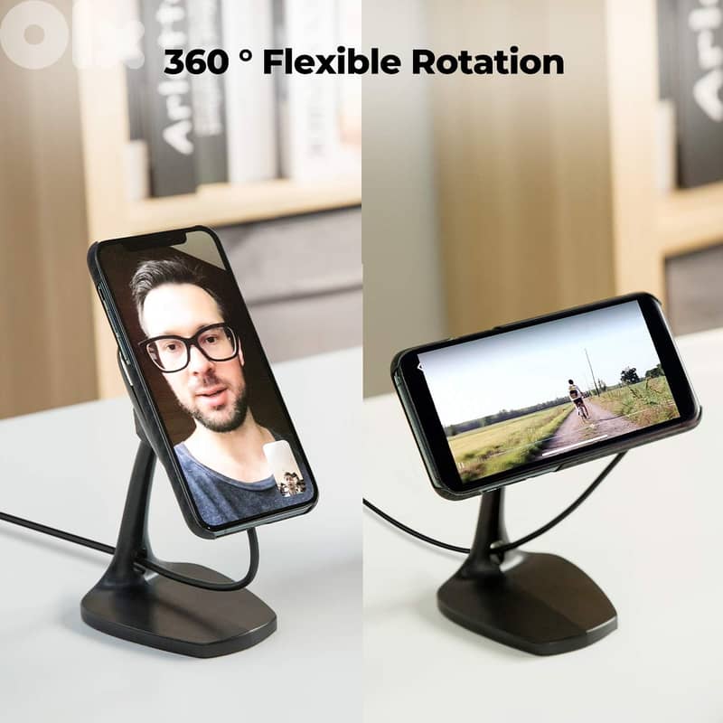 PITAKA MagEZ Mount Qi Desktop Wireless Charger 4