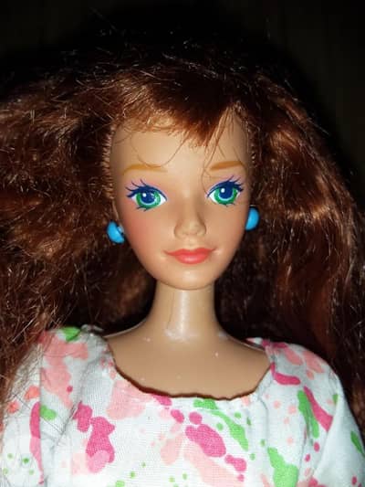 MIDGE Mattel90s articulated hands Red hair+outfit+shoes as new doll=33